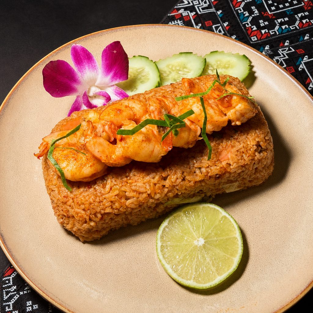 Tomyum Goong fried rice.
