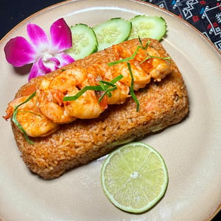 Tomyum goong fried rice
